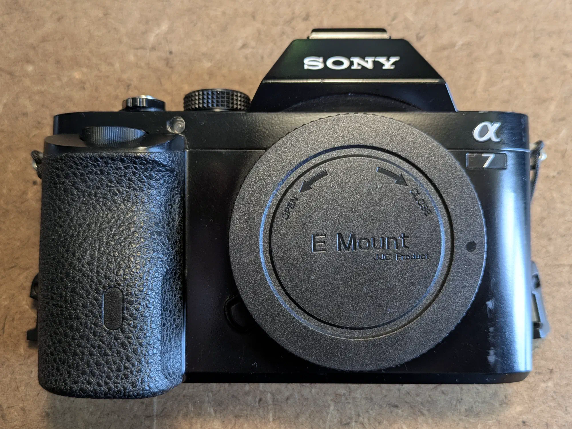 The front…
