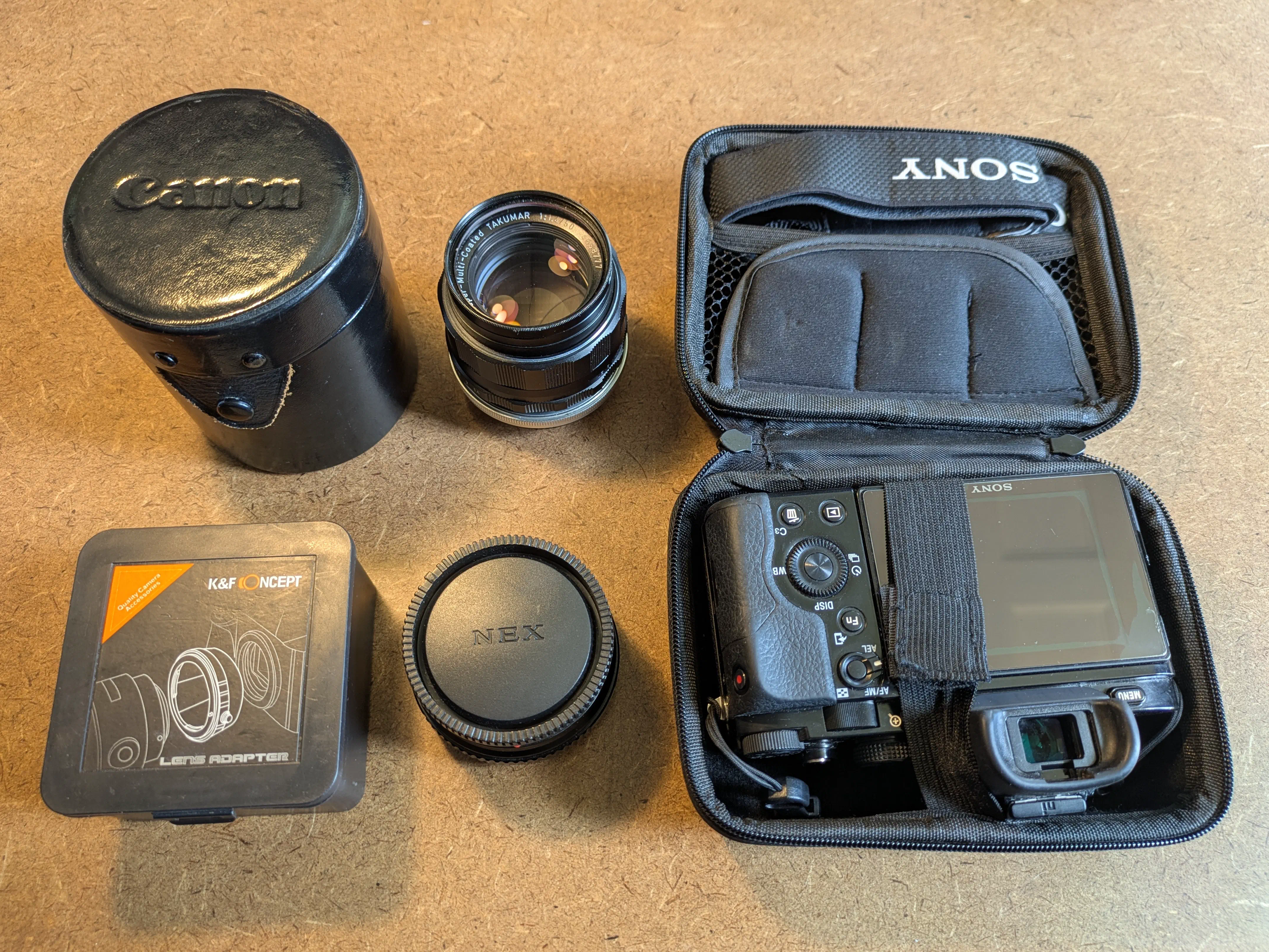 Unpacked.