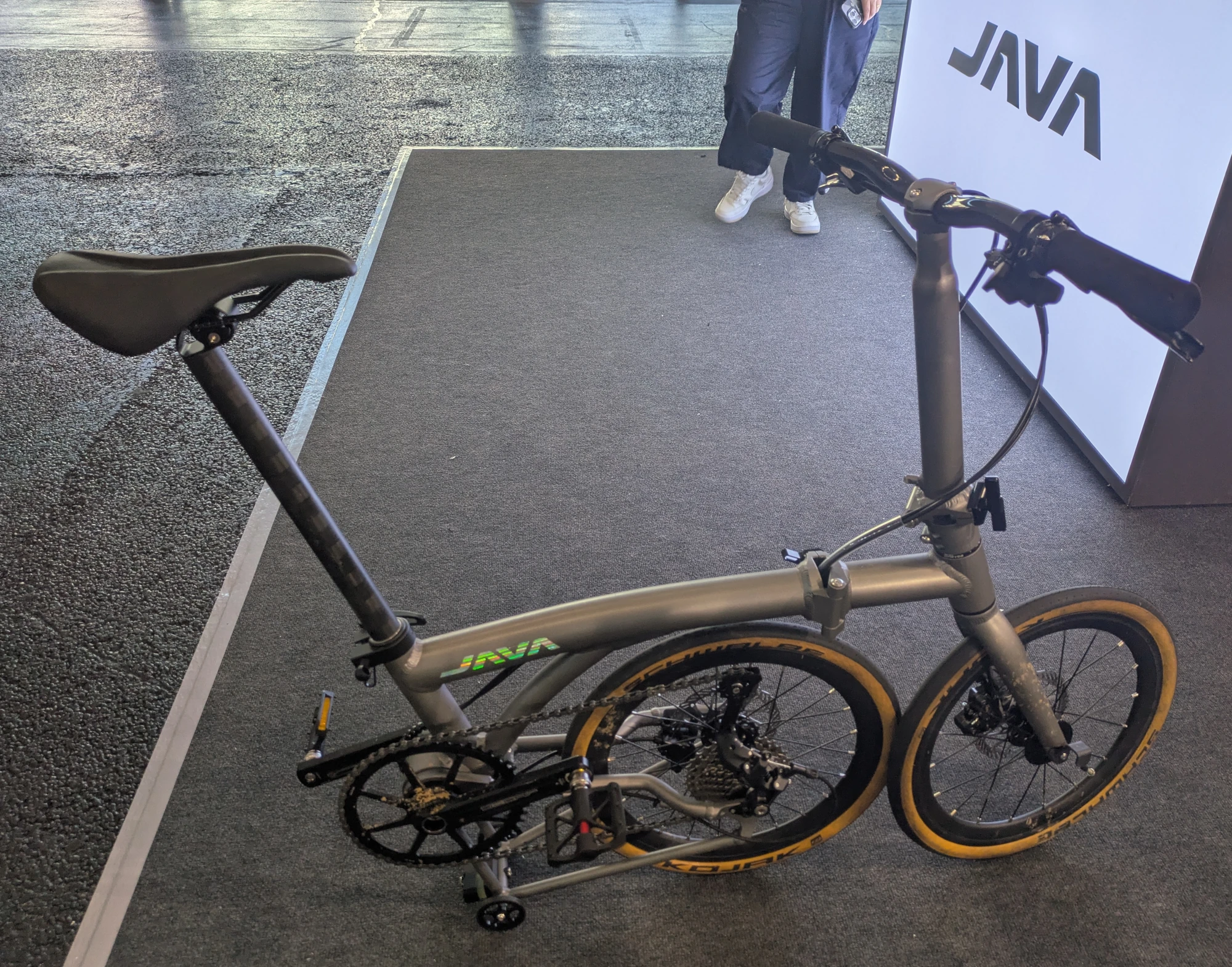 The Java folding bike.