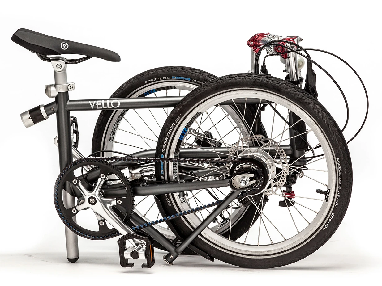 In the folded state. Credit Vello.